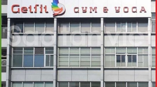 Chữ inox - Mặt mica ép nổi 3D - Đèn Led (Getfit)