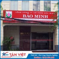 Hộp Đèn Biển Hiệu Hiflex Chữ Mica (Bảo Minh)