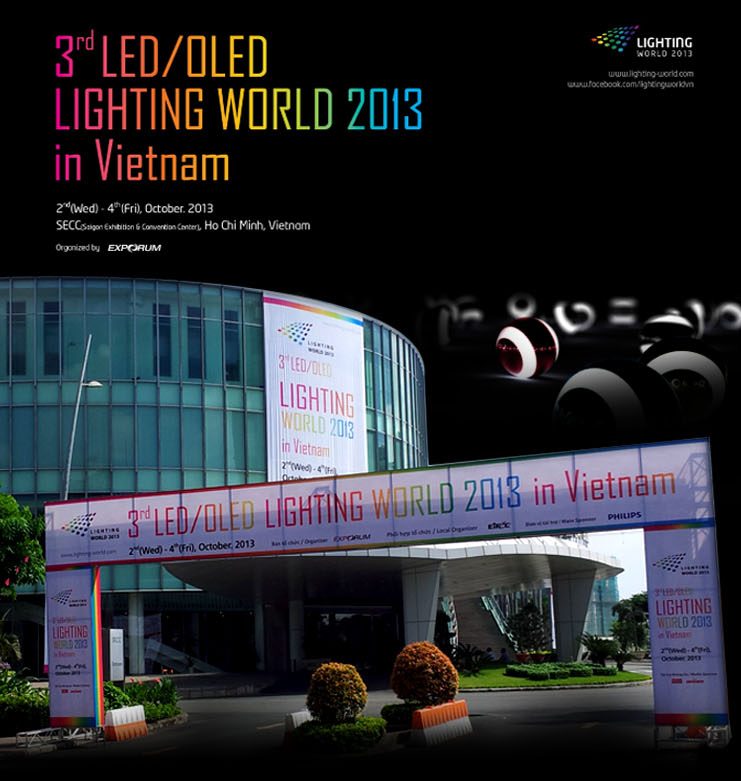 TRIỂN LÃM LIGHTING WORLD THÁNG 9 NĂM 2013