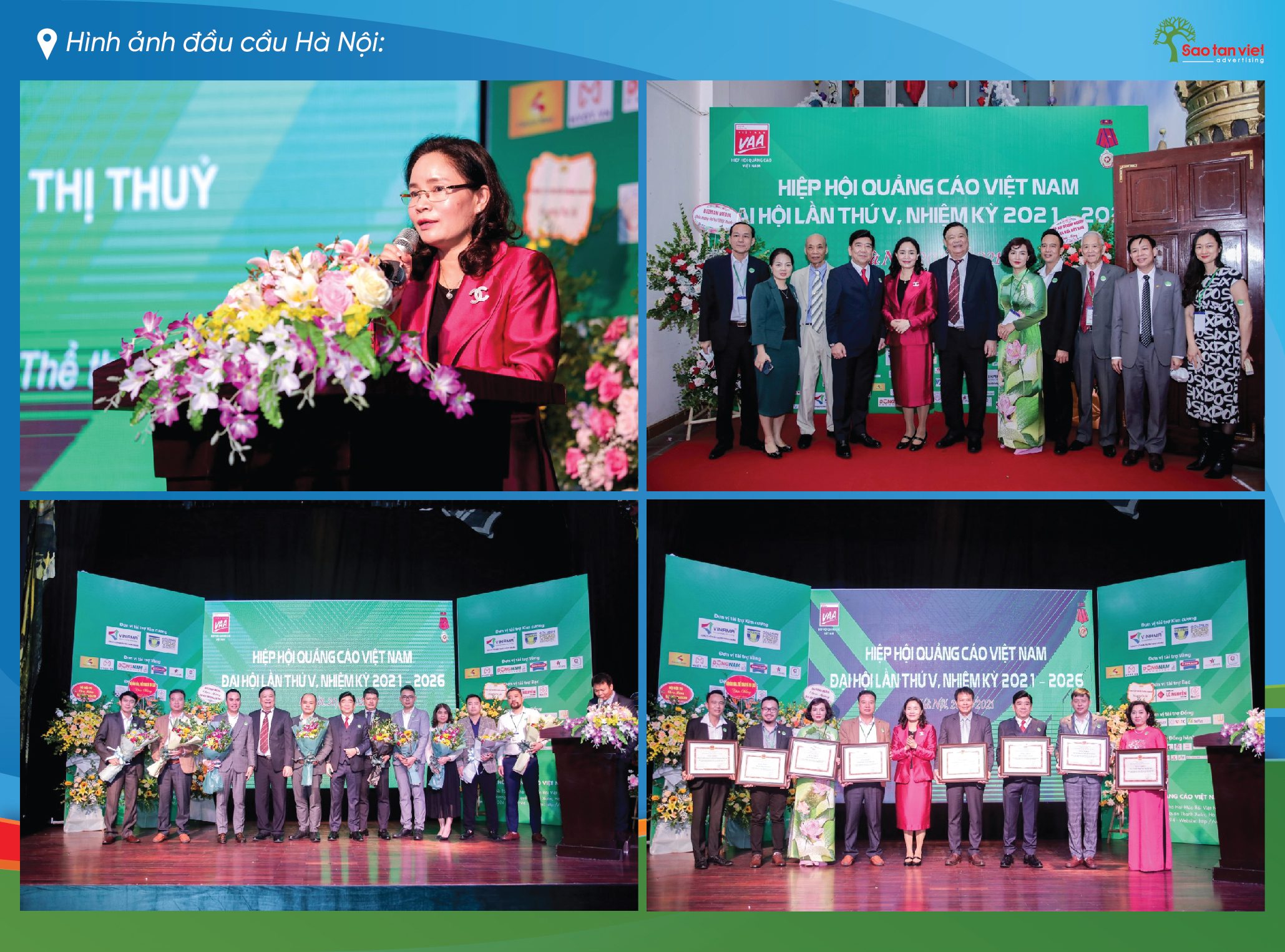 ĐẠI HỘI HIỆP HỘI QUẢNG CÁO VIỆT NAM (VAA): Ngày 20.11.2021 tại Hà Nội