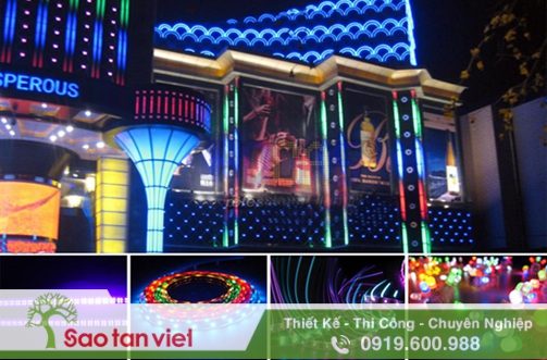 Đèn led trang trí cho bảng hiệu quảng cáo đẹp