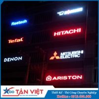 Logo & Chữ Nổi - Mặt Gắn Led Rgb