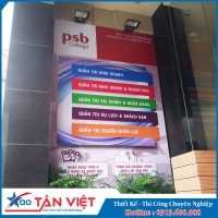 Biển Hiflex Quảng Cáo Ngoài Trời (Trường Psb)