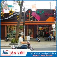 Mặt Dựng Aluminium Đèn Led Digital