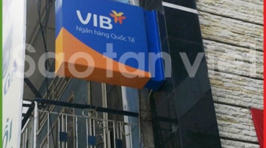 Hộp Đèn Vẫy 2 Mặt - Decal 3m (Vibbank)