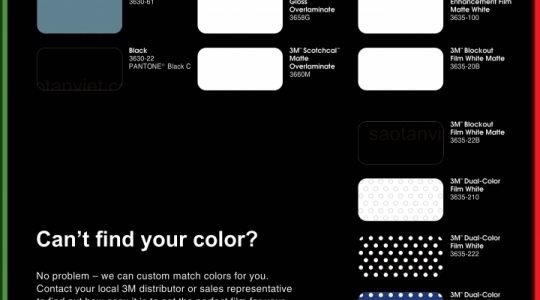 Decal 3M Graphic Film - Series 3630 (5)66