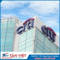 Rooftop Sign Tole - Đèn Neon Sign (City Bank)