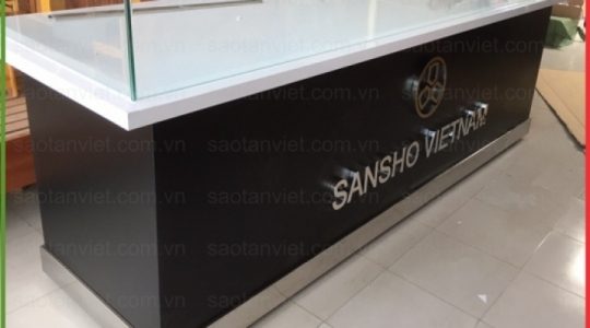 Quầy trưng bày sản phẩm SANSHO VIETNAM