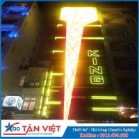 Mặt Dựng Alu - Đèn Led Và Neon Phát Sáng