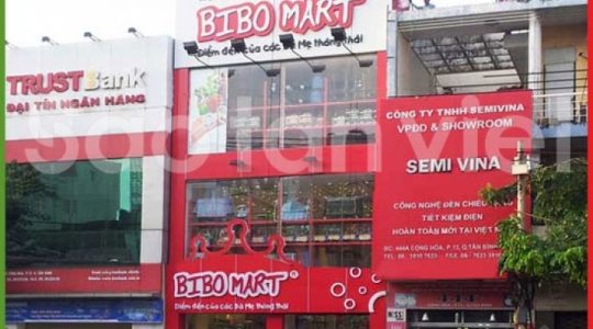 Mặt Dựng Nhôm Aluminium - Bibo Mart Cộng Hoà