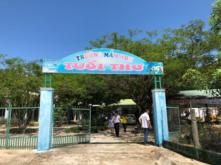 Hỗ trợ trang thiết bị dạy và học cho trường mầm non Tuổi Thơ