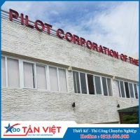 Rooftop Sign Tole Sơn Tĩnh Điện - Đèn Neon (Pilot)