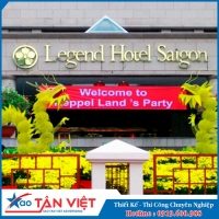 Chữ Inox Vàng Hộp Nổi - Đèn Neon Sign (Legend)