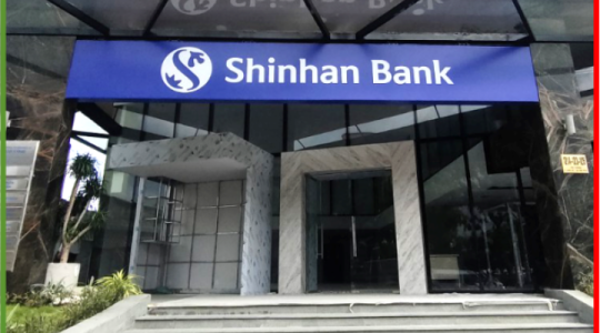 BIỂN HIỆU - HỘP ĐÈN 3M - SHINHAN BANK